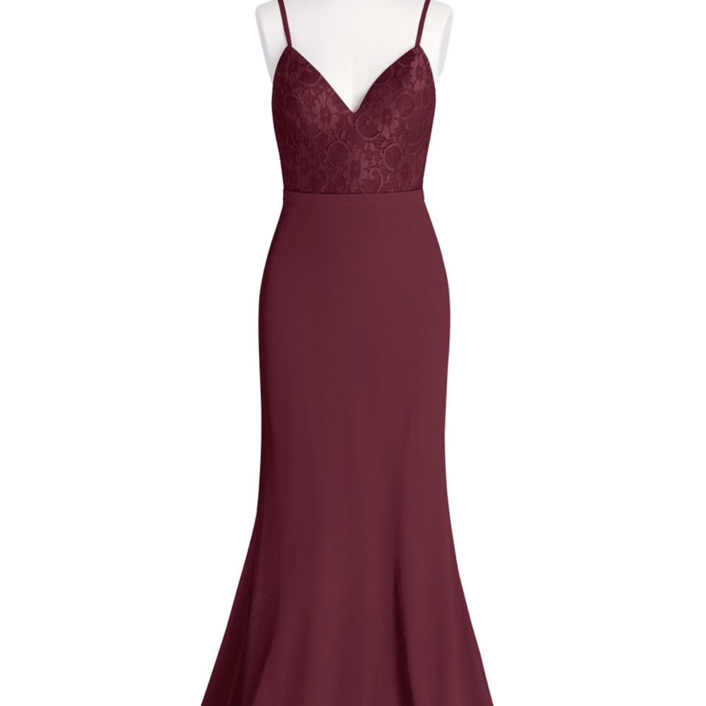 Azazie Cabernet Bridesmaid dress